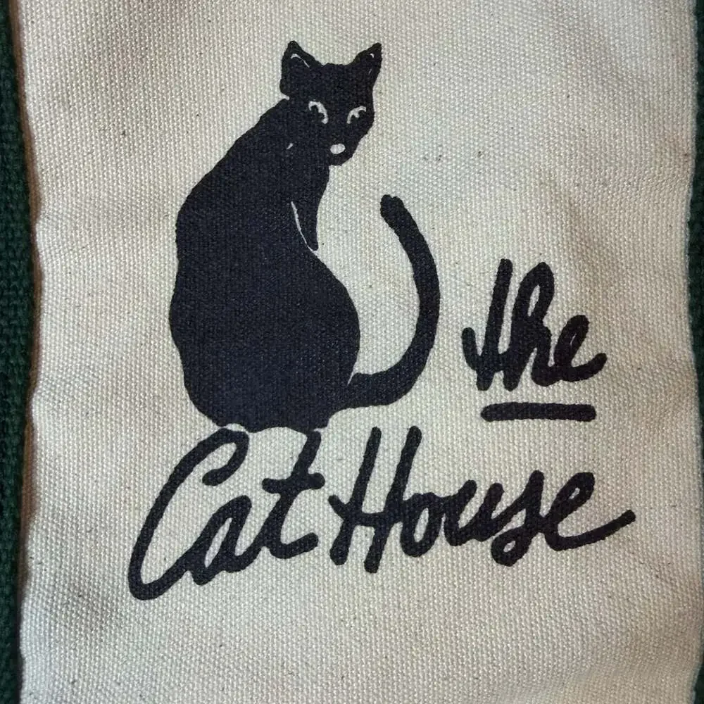 The Cat House Key West Canvas Tote Bag